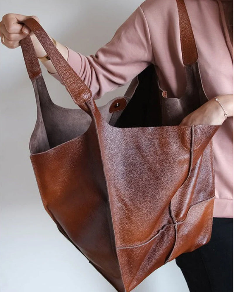 Hana - Sac en cuir chic et durable avec grande capacité - Sac à main élégant et polyvalent pour femmes