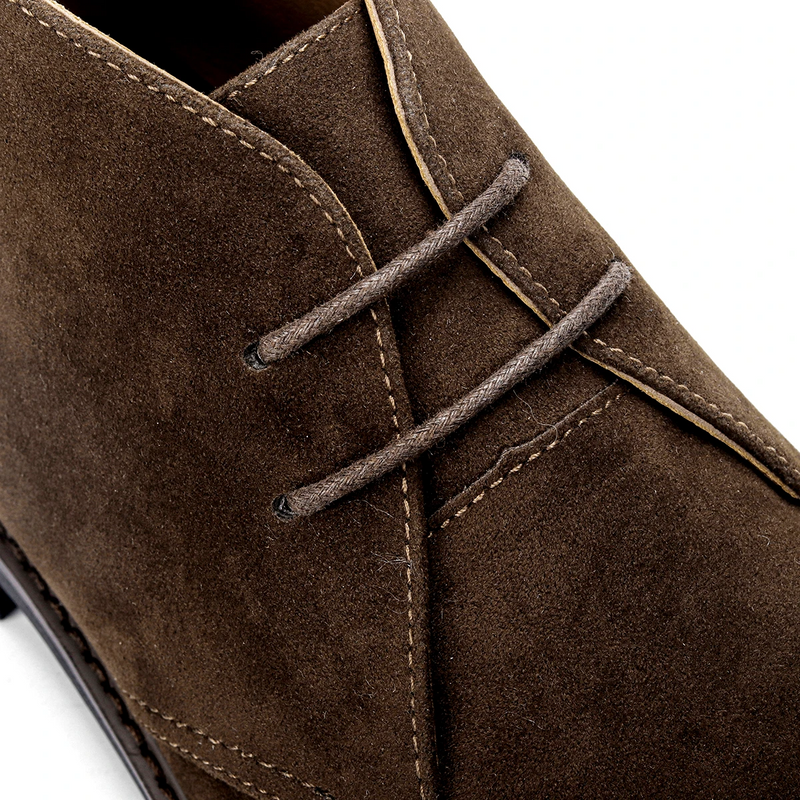 Bottes chukka intemporelles pour hommes en daim, élégantes et confortables