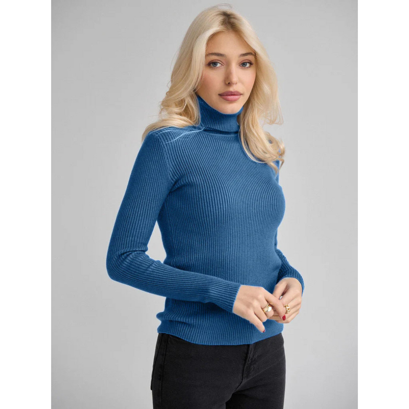 Dixie | Pull Chaud Pour Femme | Col Roulé