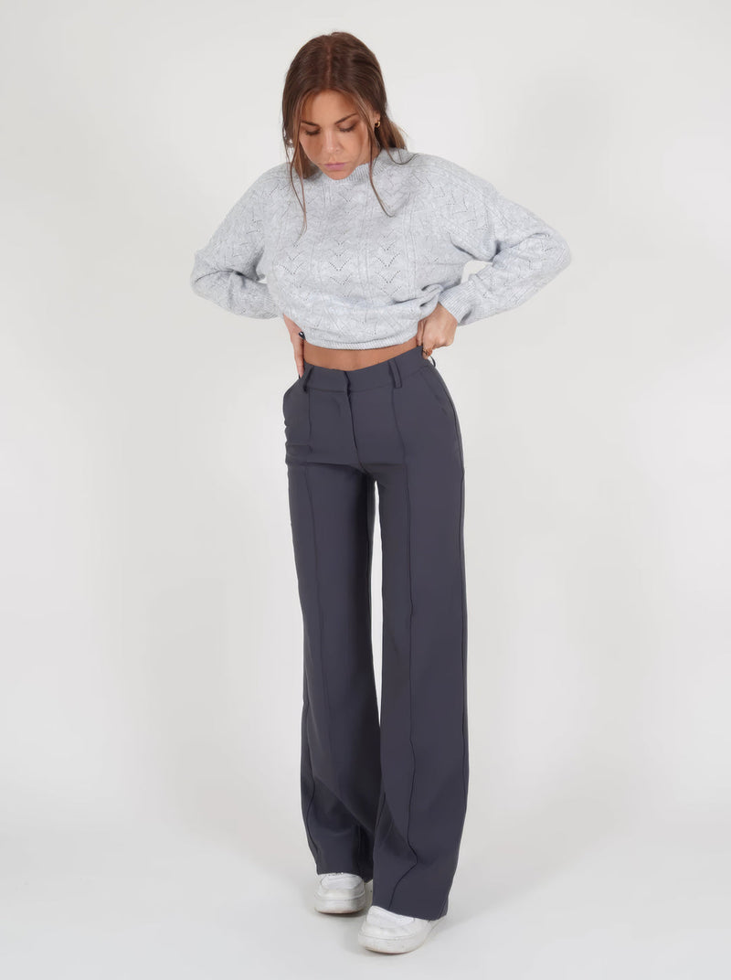 Nigar - Pantalon business casual simple pour femmes