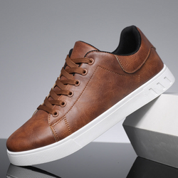 Calvin - Baskets en Cuir pour l'Automne pour Hommes