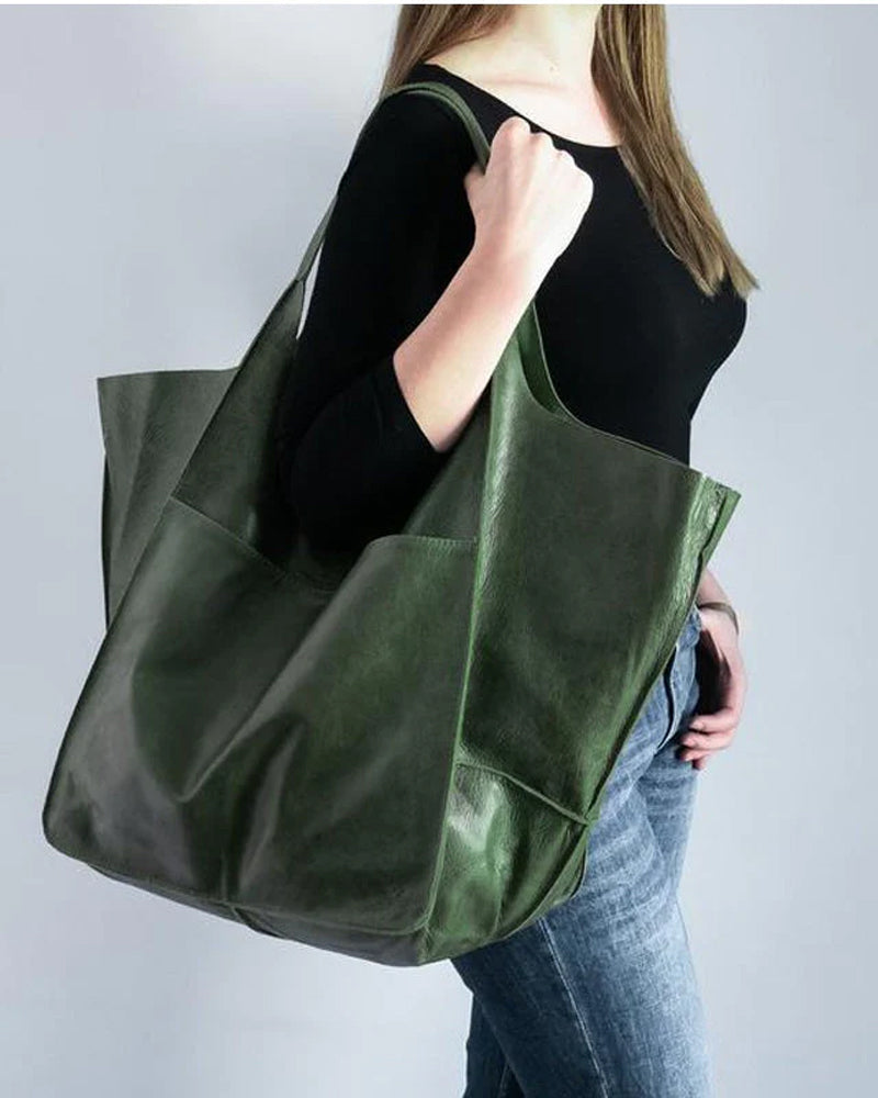 Hana - Sac en cuir chic et durable avec grande capacité - Sac à main élégant et polyvalent pour femmes