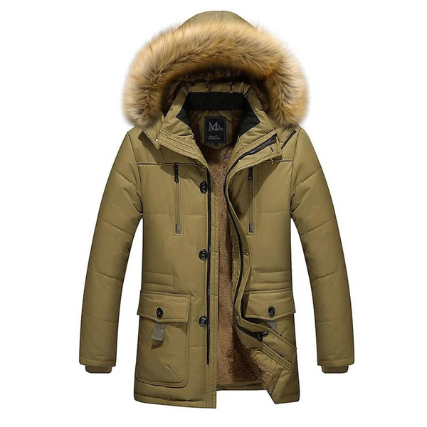 Antoiney | Veste Parka D'hiver Pour Hommes | Capuche