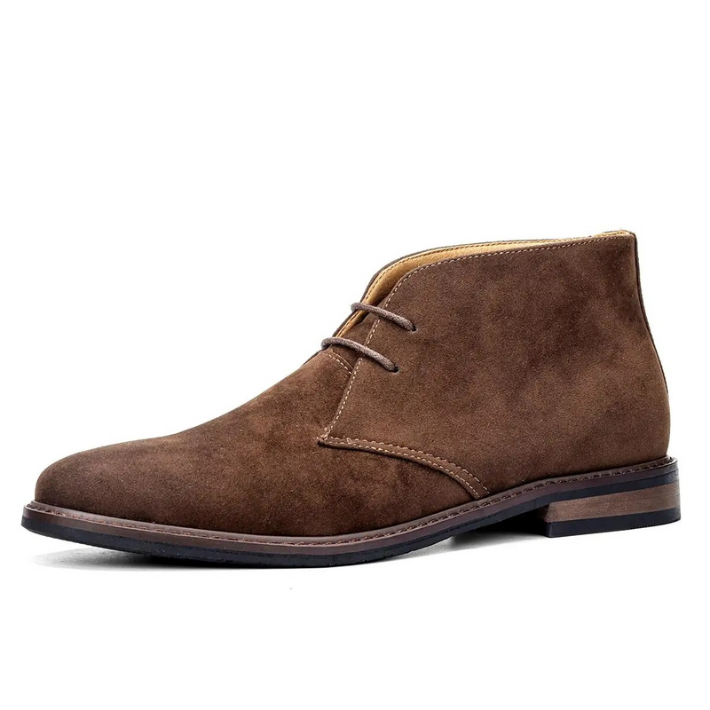 Bottes chukka intemporelles pour hommes en daim, élégantes et confortables