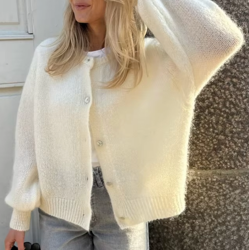 Cardigan en maille avec fermeture à boutons