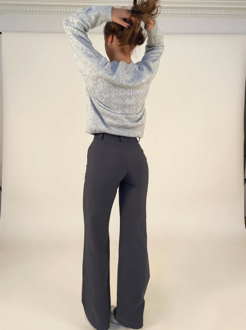 Nigar - Pantalon business casual simple pour femmes