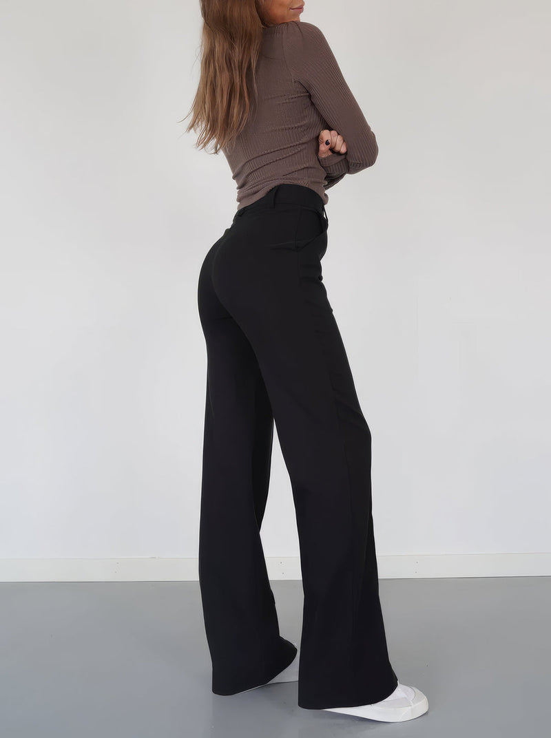 Nigar - Pantalon business casual simple pour femmes