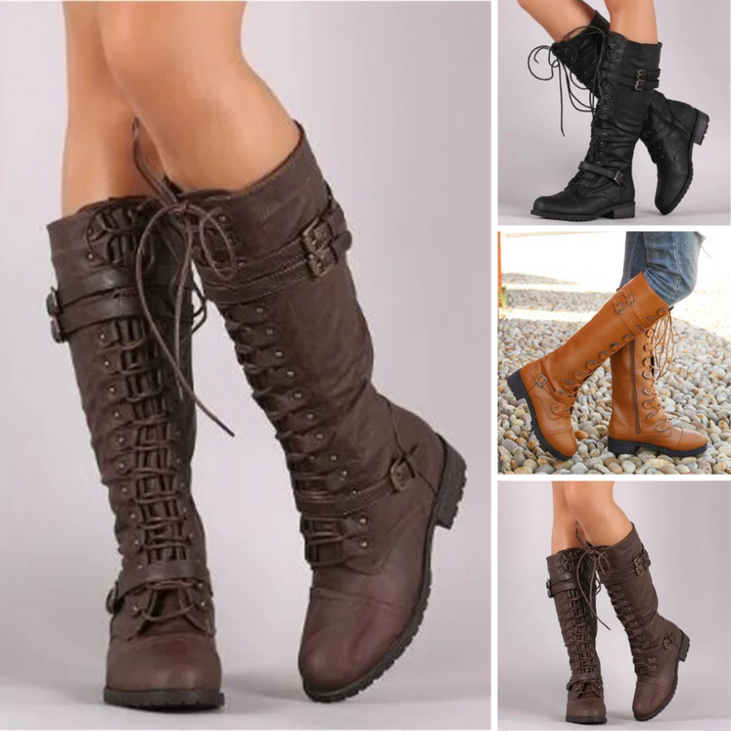 Macie | Bottes Tendances Pour Femme | A Lacets