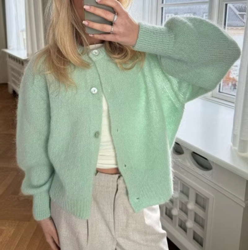 Cardigan en maille avec fermeture à boutons