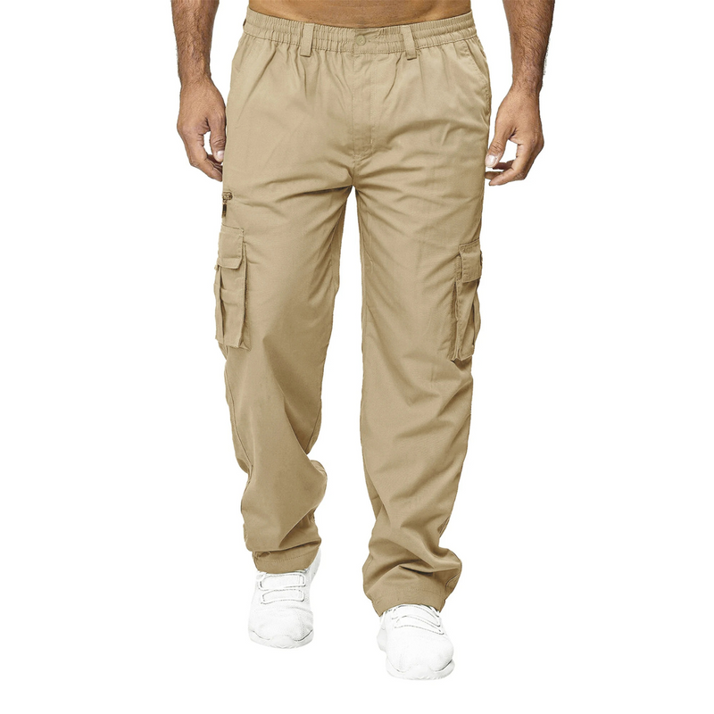 Cargo droit multi-poches homme