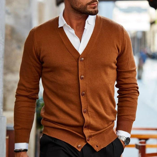 Agostinho | Cardigan Confortable en Maille pour Hommes