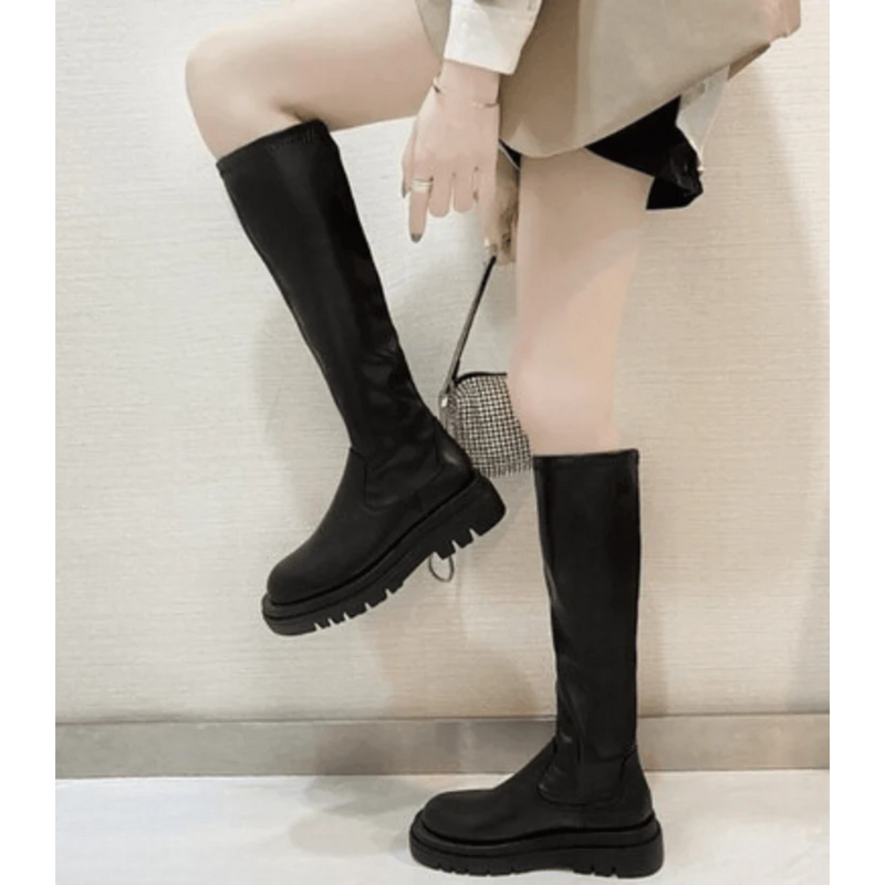 Laura | Bottes Tendance Pour Femme | Noir