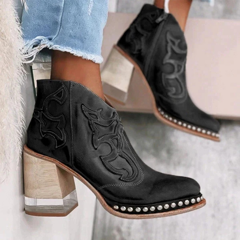 Edith | Bottes Talons Pour Femme | Tendance