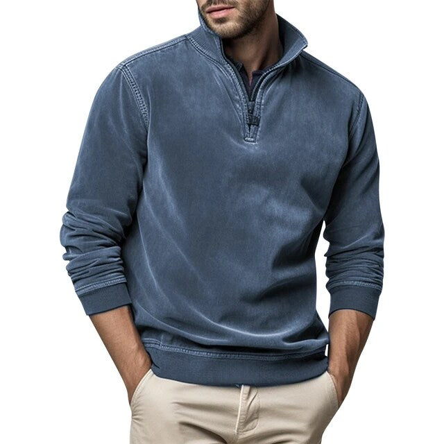 Pull en polaire pour hommes - Confort et chaleur