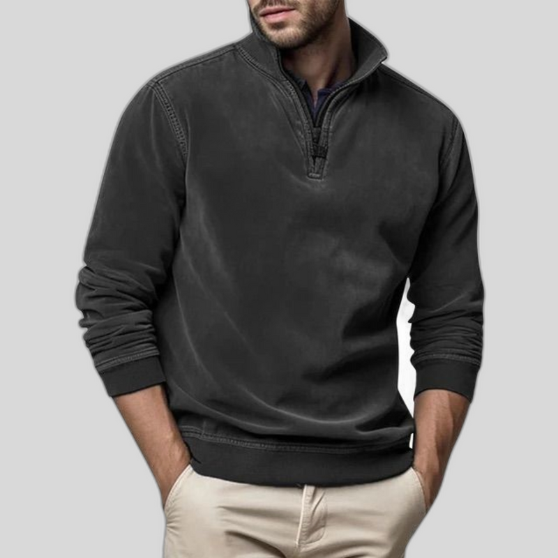 Pull en polaire pour hommes - Confort et chaleur