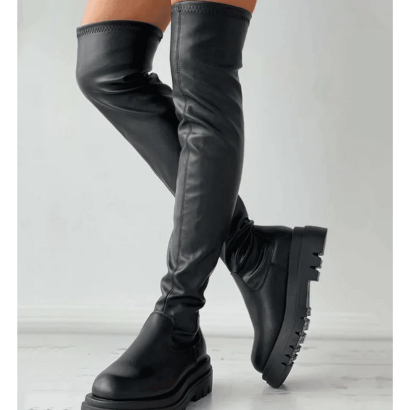 Laura | Bottes Tendance Pour Femme | Noir