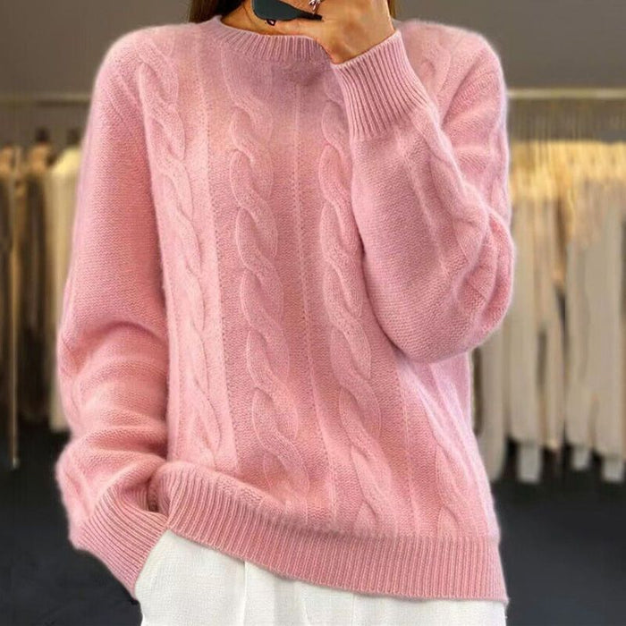 Un pull élégant avec une maille chaude pour un séjour confortable