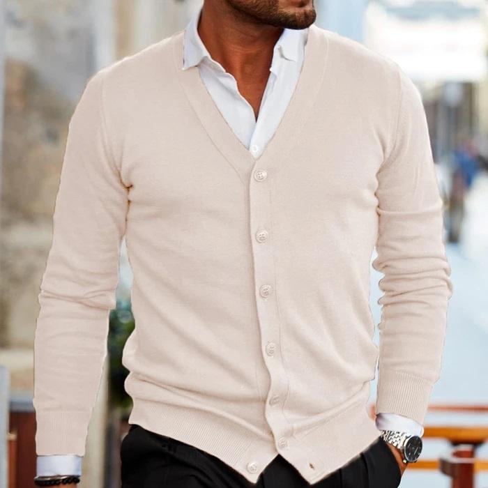 Agostinho | Cardigan Confortable en Maille pour Hommes