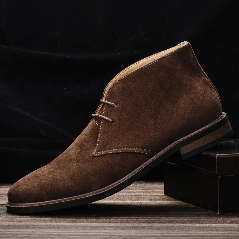 Bottes chukka intemporelles pour hommes en daim, élégantes et confortables