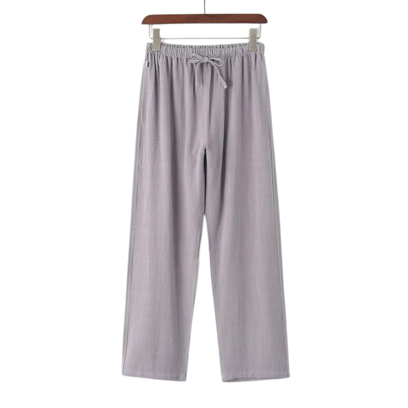 Pantalon d'été surdimensionné en lin pour homme - Joaquin