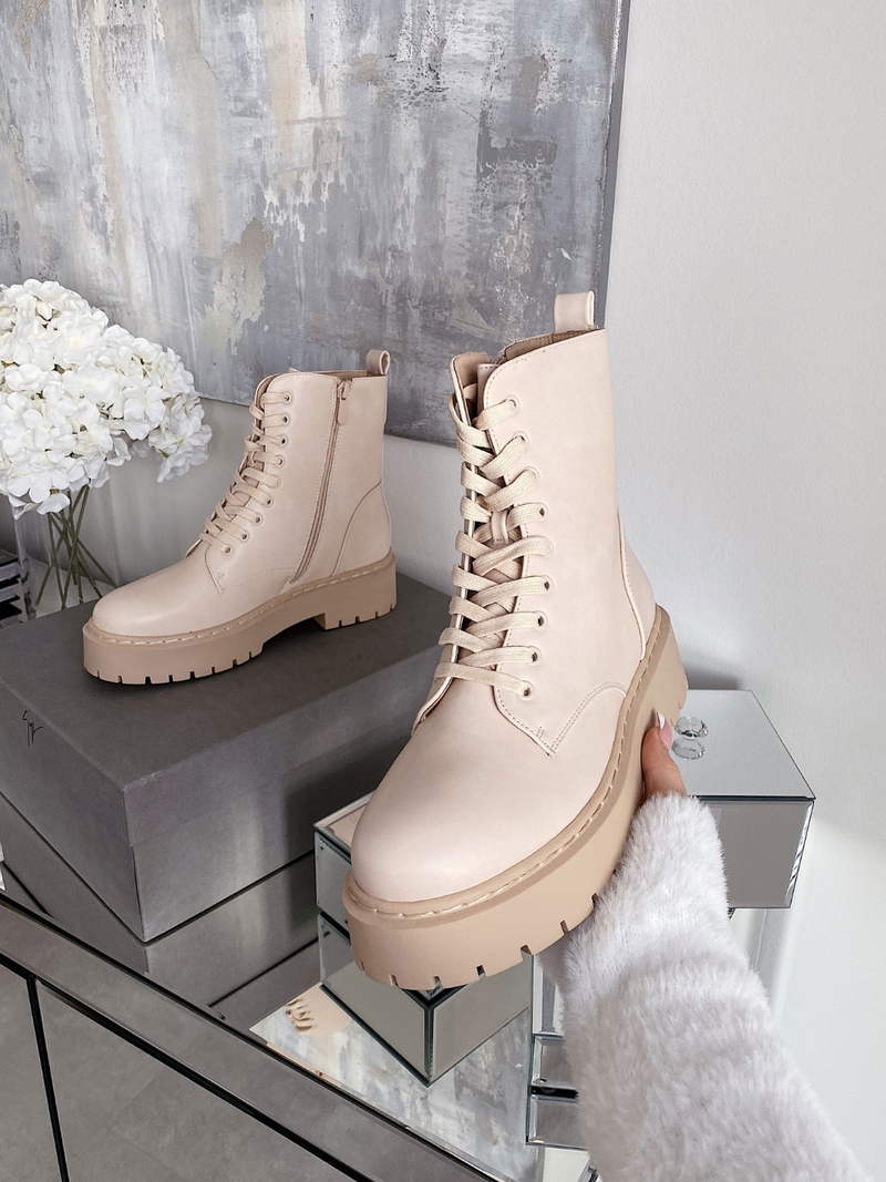 Korina | Bottes Lacets Pour Femme | Tendance