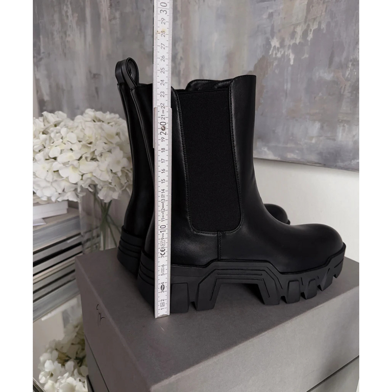 Lilo | Bottes Plateforme Pour Femme | Noir