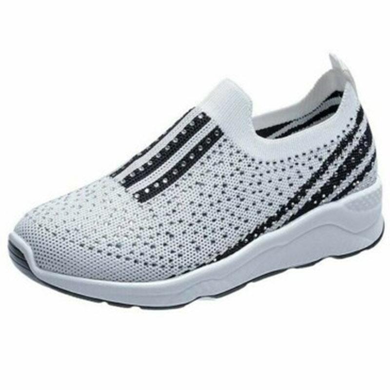 Femmes Slip-On Chaussures en strass