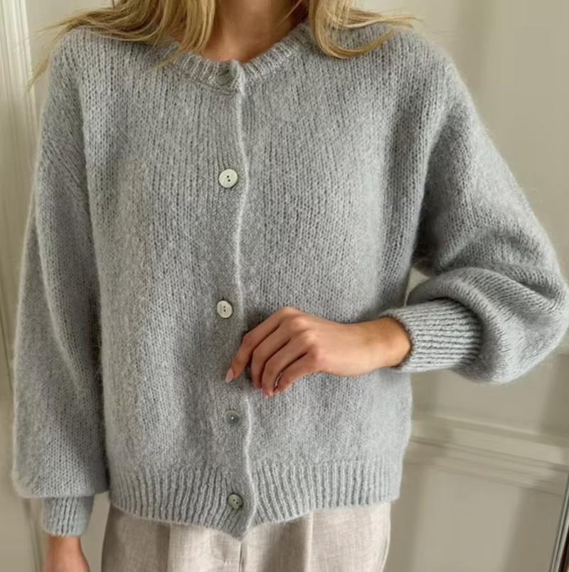 Cardigan en maille avec fermeture à boutons