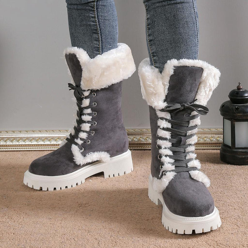 Margot - Bottes de neige en fausse fourrure