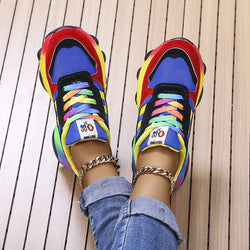 Madelief - Sneakers confort multicolores