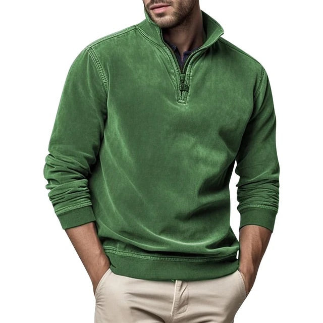 Pull en polaire pour hommes - Confort et chaleur