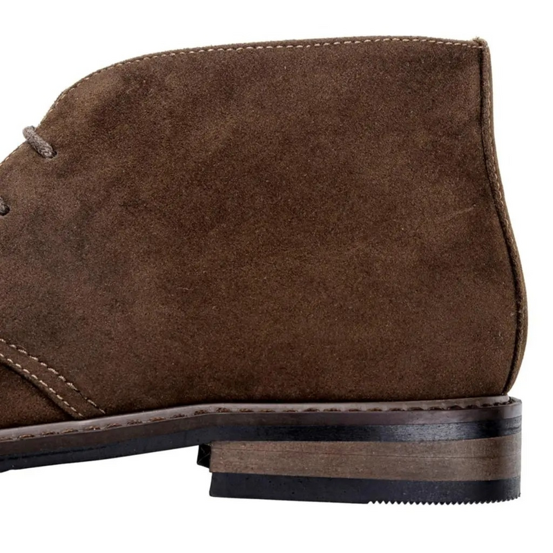 Bottes chukka intemporelles pour hommes en daim, élégantes et confortables