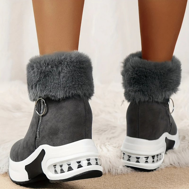 Ari | Bottes Plateforme Pour Femme | Fourrées