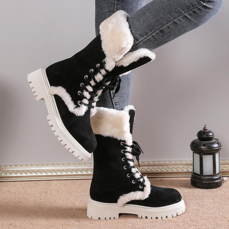 Margot - Bottes de neige en fausse fourrure