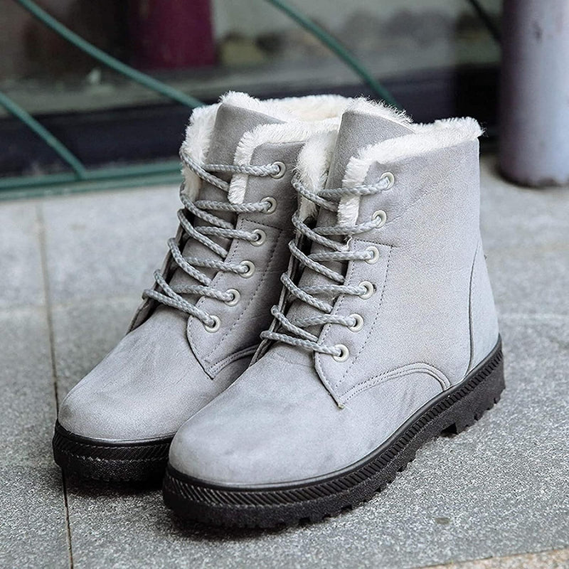 Bottes d'hiver fourrées pour femmes