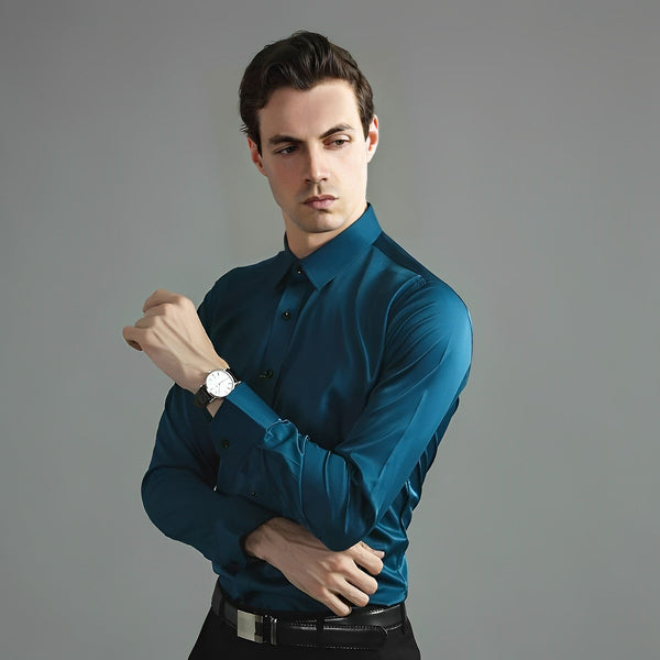 Tom stretch - hommes - Chemise stretch anti-plis (2 pièces)