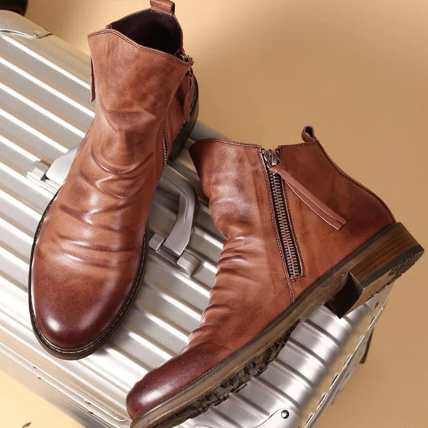 Maxwell - Bottes Stylées avec Fermeture Éclair pour Hommes