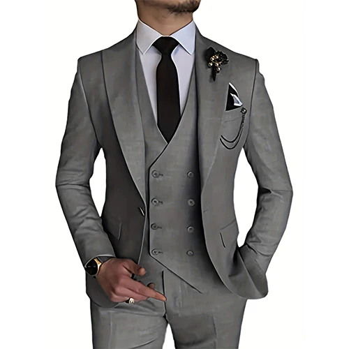 Benson | Ensemble De Costume De Mariage Pour Homme | Trois Pièces