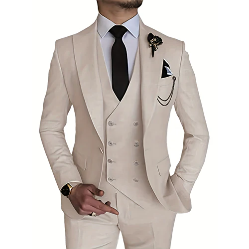 Benson | Ensemble De Costume De Mariage Pour Homme | Trois Pièces