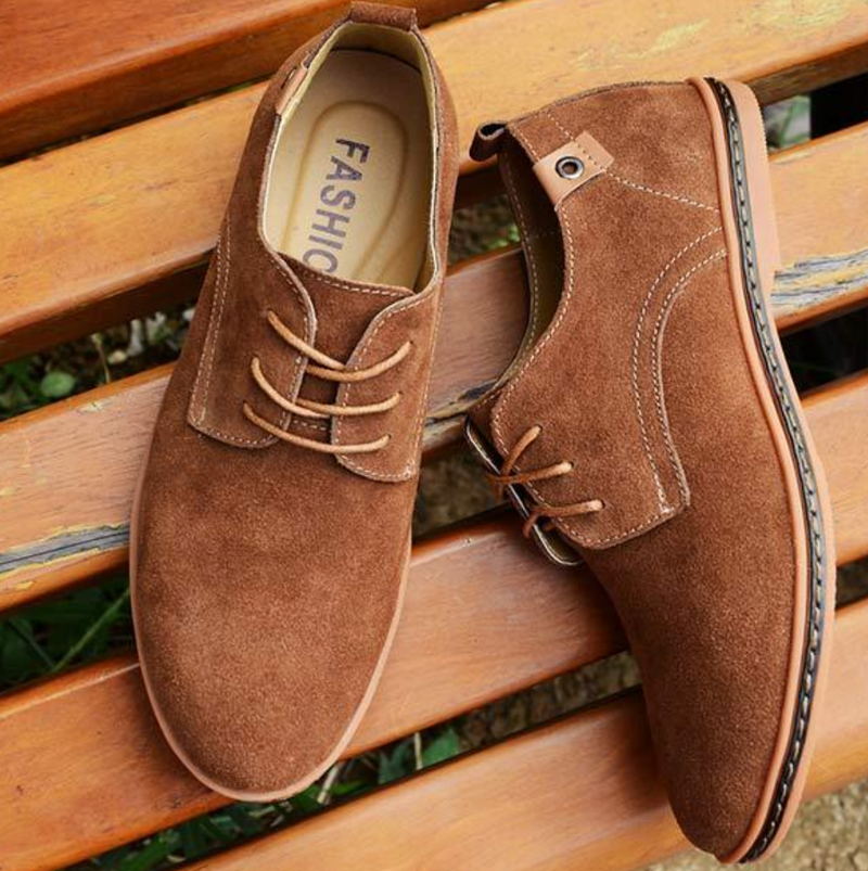 Dray - Chaussures élégantes en daim pour hommes