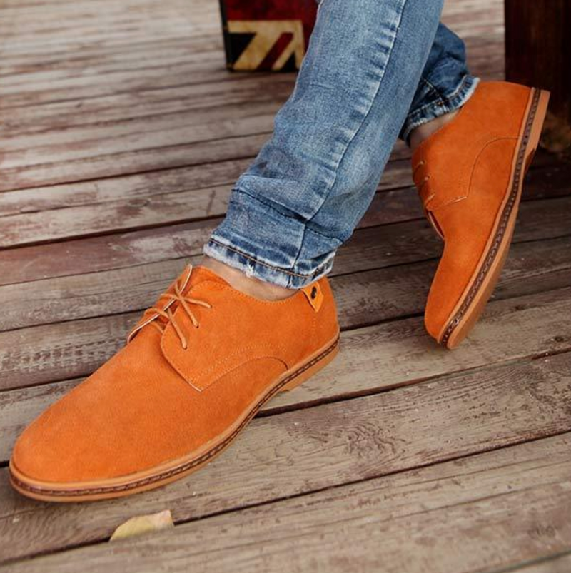 Dray - Chaussures élégantes en daim pour hommes