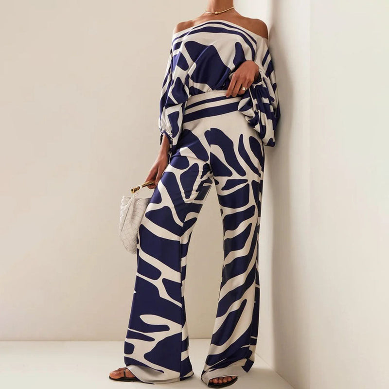 Valli - New Women's Wide Leg Pantsuit