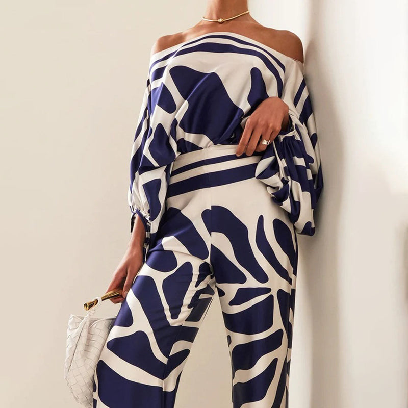 Valli - New Women's Wide Leg Pantsuit