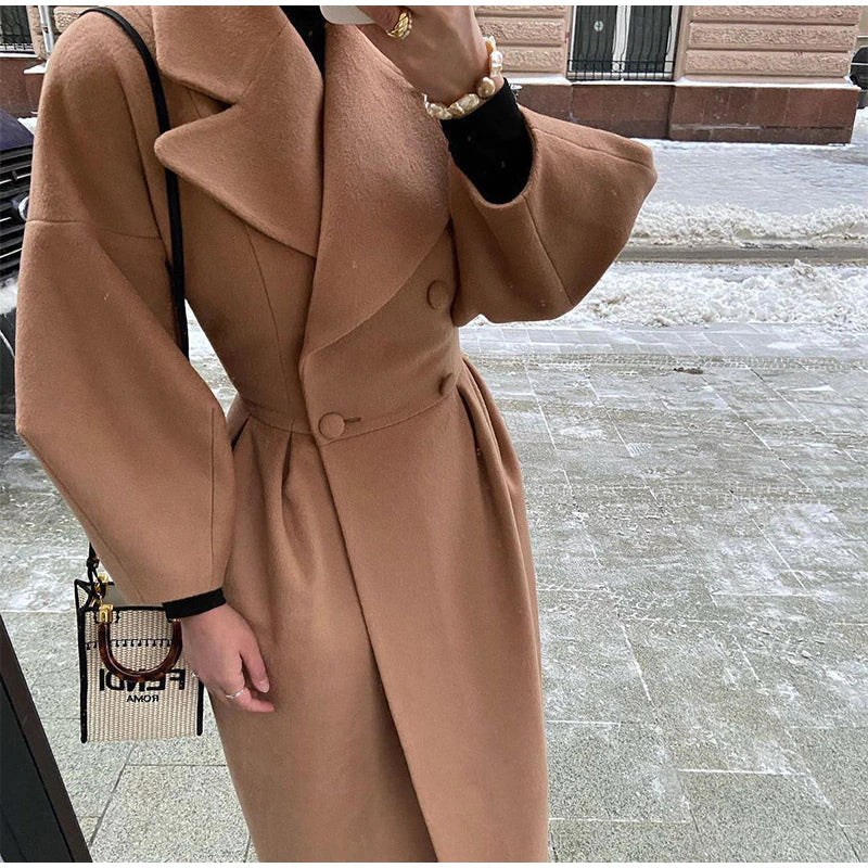 Manteau en laine Zoe - Féminin et élégant - Fogella - Idéal pour le travail