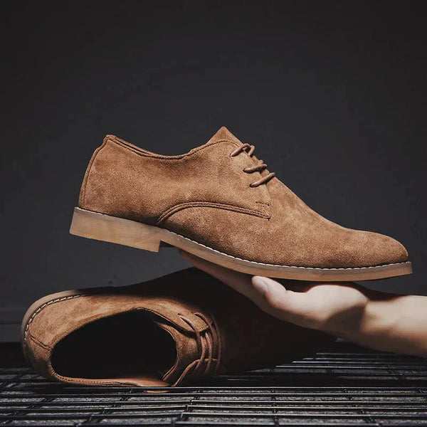 Aimon - Chaussures Oxford en daim