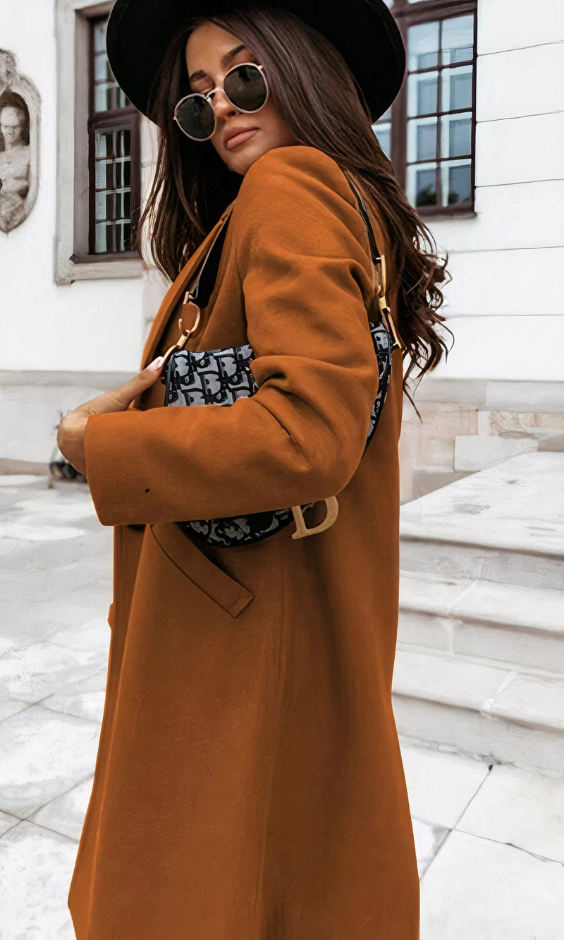 Manteau long élégant pour femmes