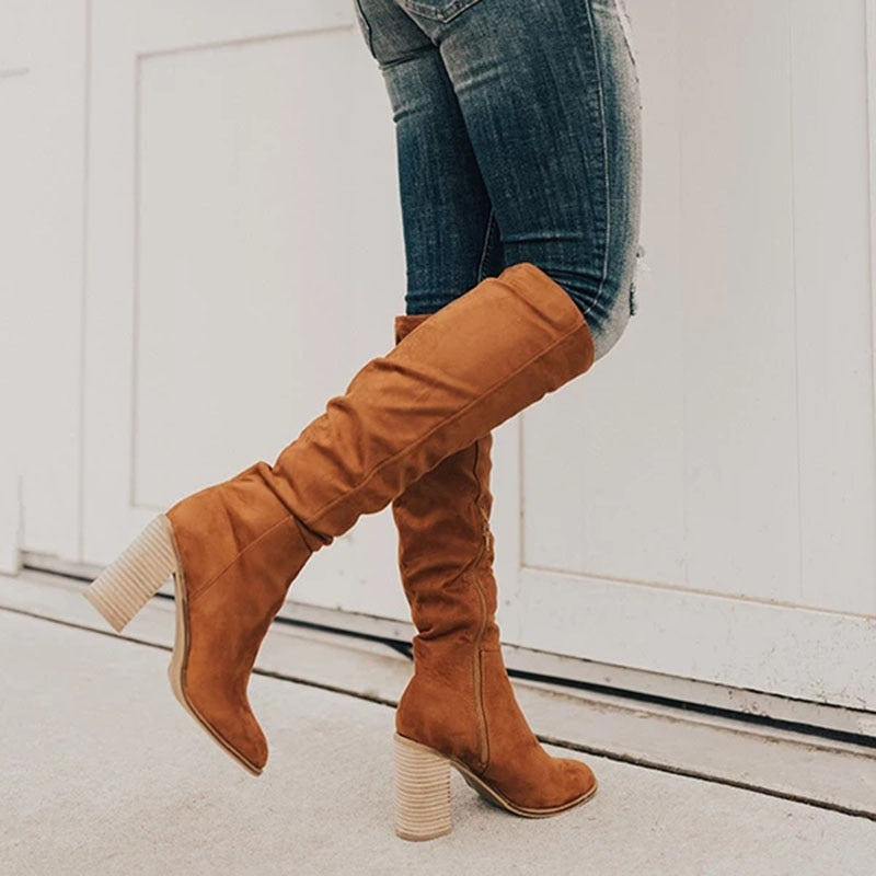 Sophia - des bottes hautes élégantes pour un look branché