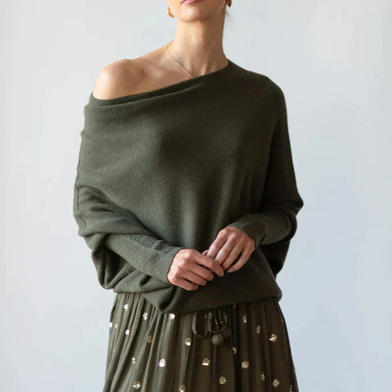 Femme - Pull en Tricot - Maille Douce et Confortable - Pull Élégant pour Femme