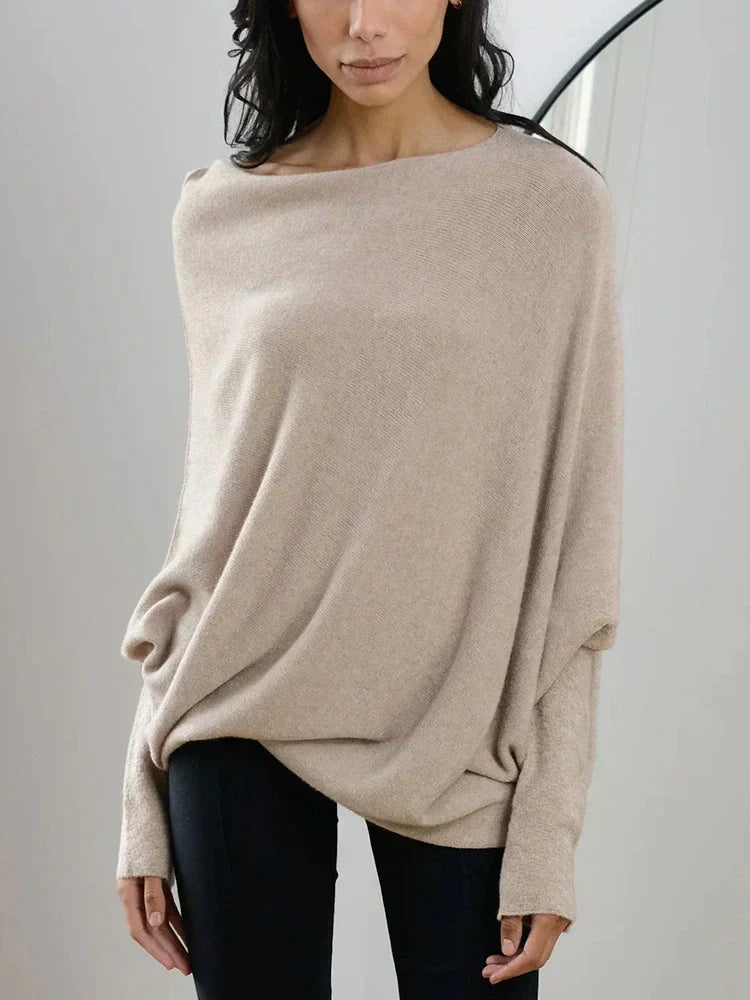 Femme - Pull en Tricot - Maille Douce et Confortable - Pull Élégant pour Femme