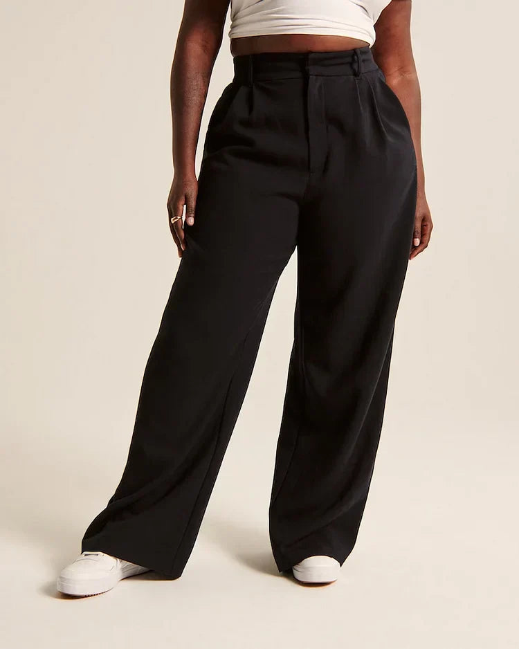 Pollyanna - Chic High-Waist Pants for Women